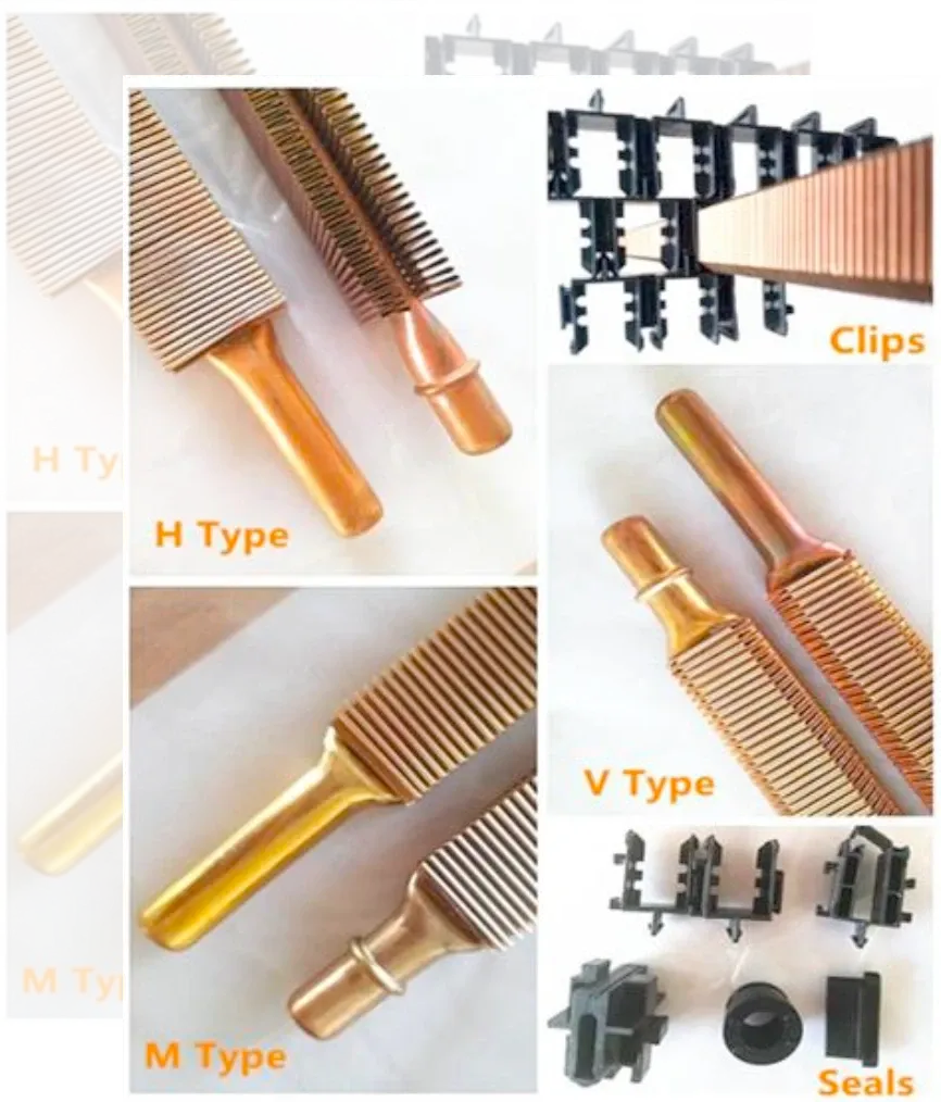 Tubos extraíbles de cobre de alta calidad para intercambiadores de calor